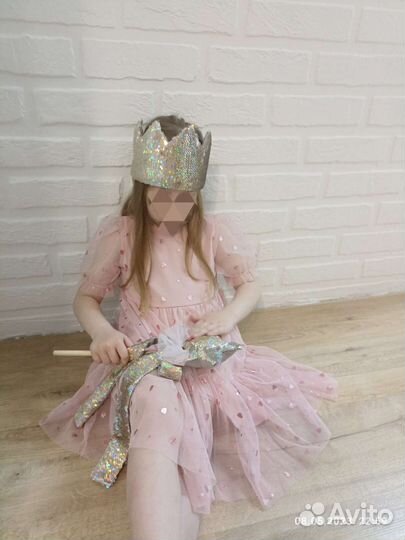 Праздничный набор: корона и волшебная палочка