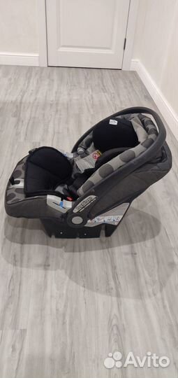 Детская автолюлька с базой isofix