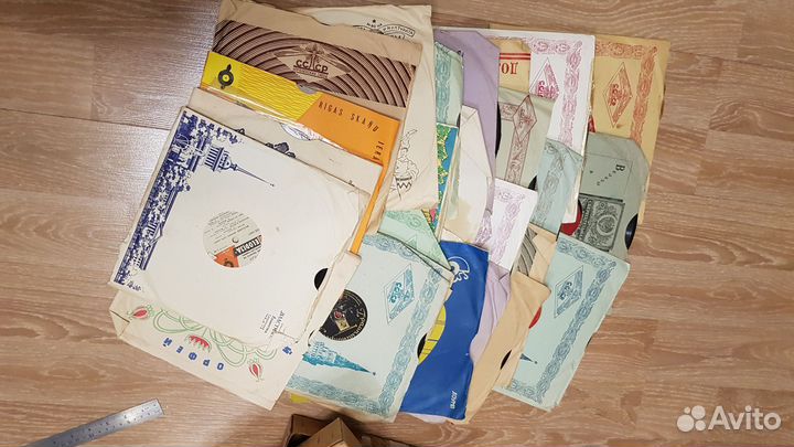 Пластинки СССР (коробками)