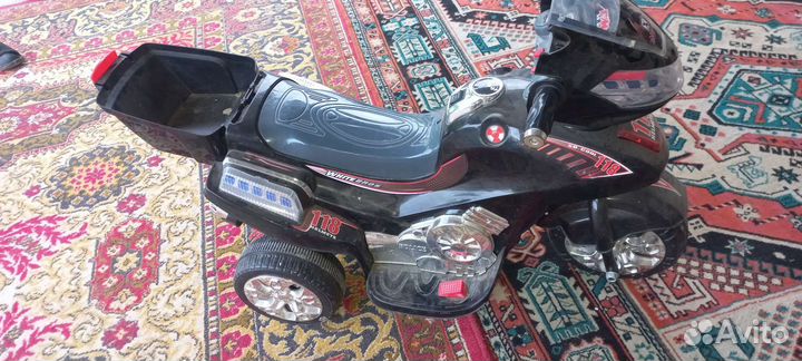 Детский мотоцикл на аккумуляторе бу