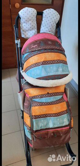 Санки коляска ника