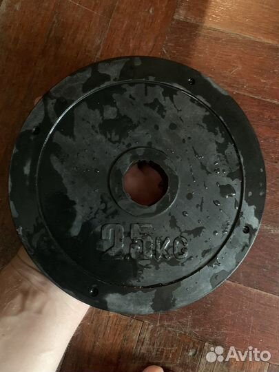 Штанга с блинами бу