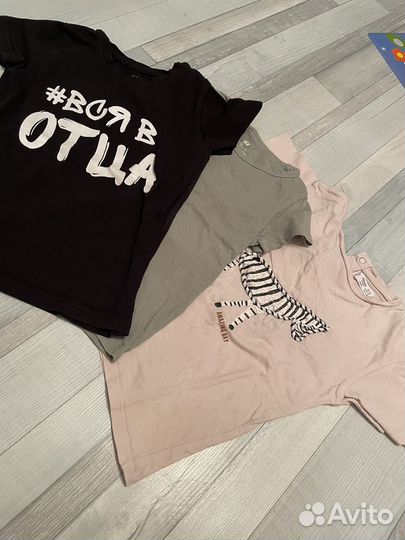 Пакет фирменных вещей на девочку 92