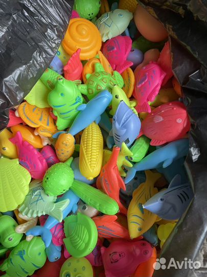 Рыбы для магнитной рыбалки, детская рыбалочка