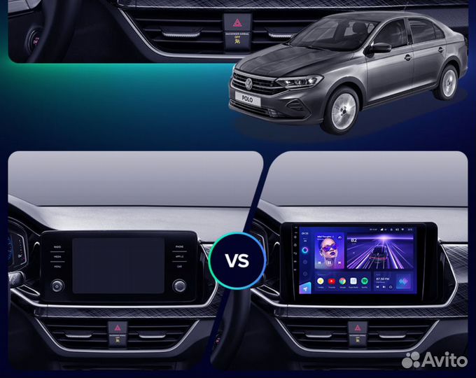 Магнитола Teyes CC3 Volkswagen Polo Лифтбек