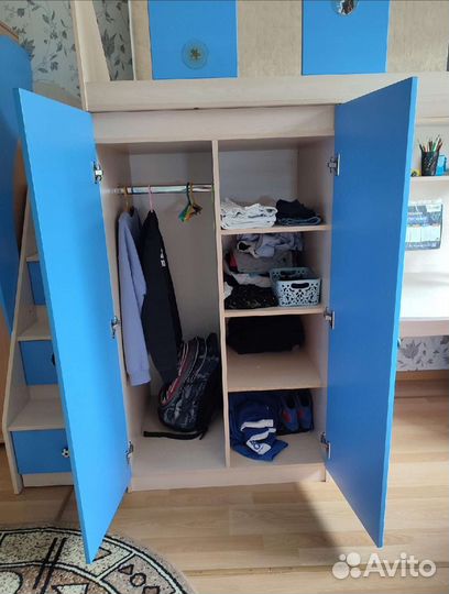 Детская кровать чердак