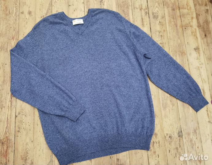 Винтажный джемпер шерсть Англия 52