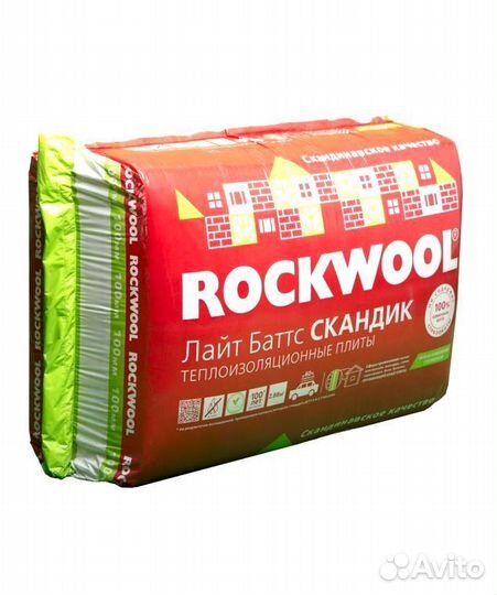 Утеплитель роквул (rockwool)