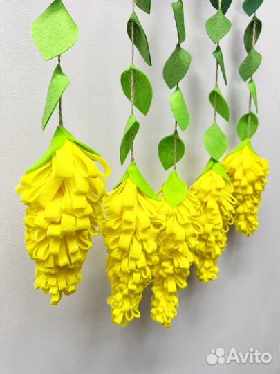 Настенное панно из фетра