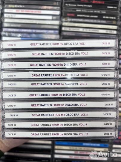 Cd Редчайшие хиты Диско эры