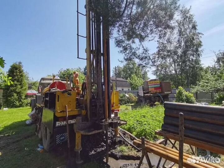 Бурение скважин под ключ в Бронницах. Постоплата