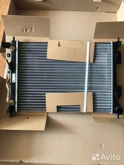 Радиатор охлаждения на solaris logan nexia lanos