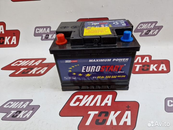 Аккумулятор Eurostart 60 гарантия доставка