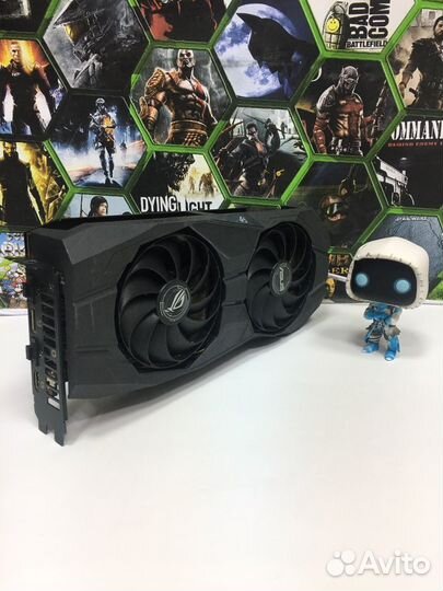 Видеокарта Asus Strix AMD RX5500XT 8Gb