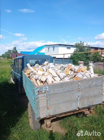 Дрова березовые колотые