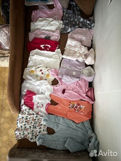 Детские вещи пакетом (62-74)