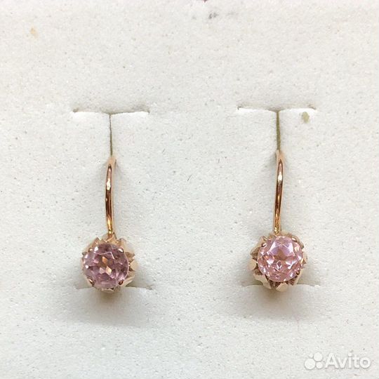 Золотые серьги