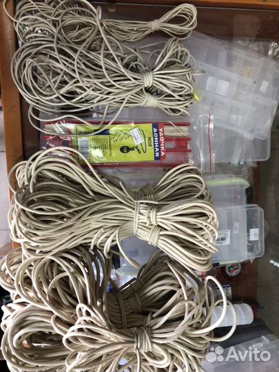 Резина рыболовная