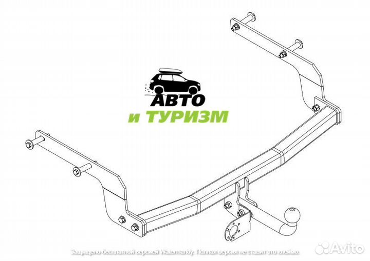 Тсу Фаркоп Renault Arkana Установка. Доки
