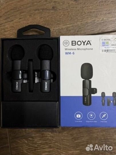 Двойной микрофон-петличка для телеофона Type-C