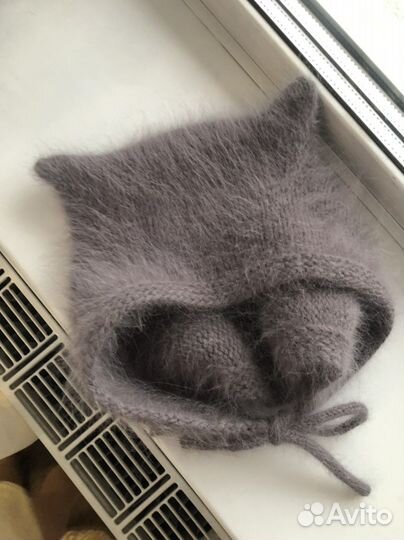 Шапка с ушками