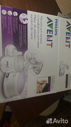 Молокоотсос avent электрический