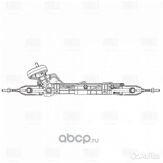 Рулевая рейка для ssangyong actyon sports 2 поколе