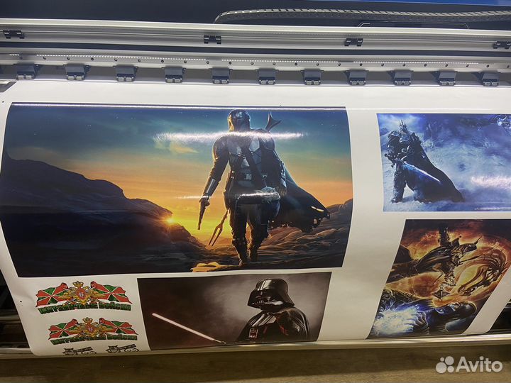 Печать наклеек, стикеров, этикеток