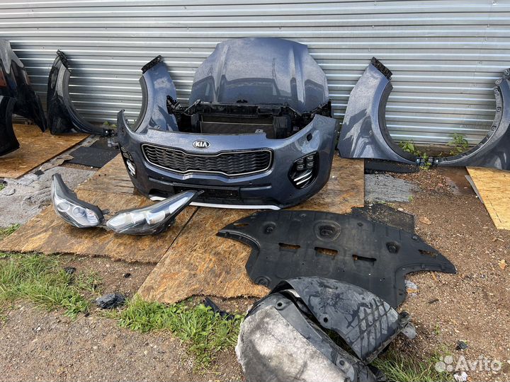 Капот крыло бампер фара дорест Киа Спортейдж 4