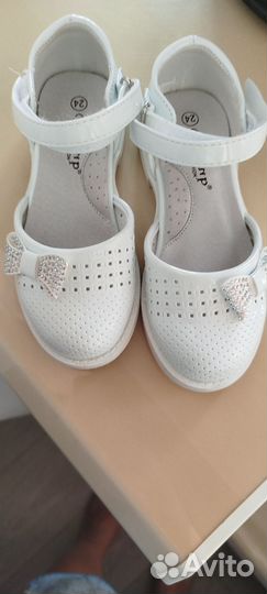 Туфли для девочки 24 размер
