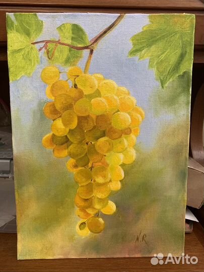 Картина с виноградом. Живопись. Картина на заказ