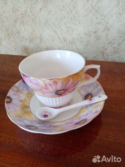 Чайная пара фарфор