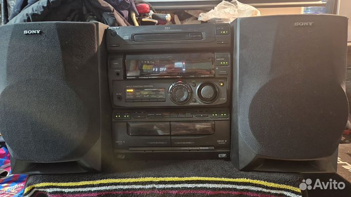 Музыкальный центр sony