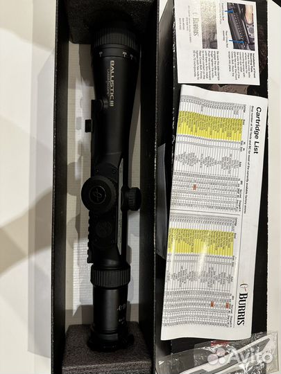 Burris laser eliminator III 4-16X50