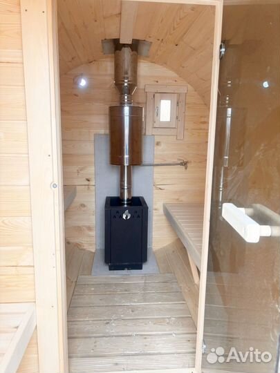 Баня бочка под ключ