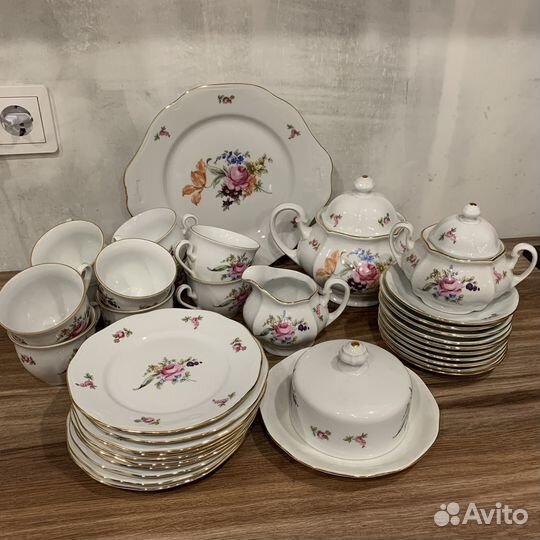 Сервиз столовый чехословакия