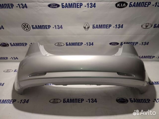 Бампер задний chevrolet lacetti хэтчбек серебро