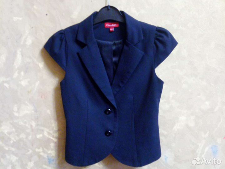 Жилетка для девочки школьная 128