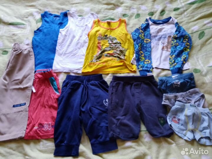 Вещи от 3 до 5л д/мальчика пакетами