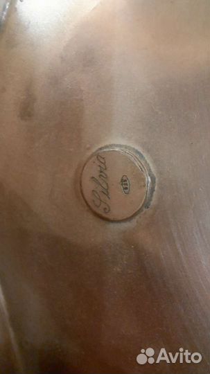 Статуэтка металл СССР