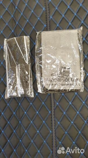 3d коврики из экокожи Mercedes Actros мр4 ровн пол