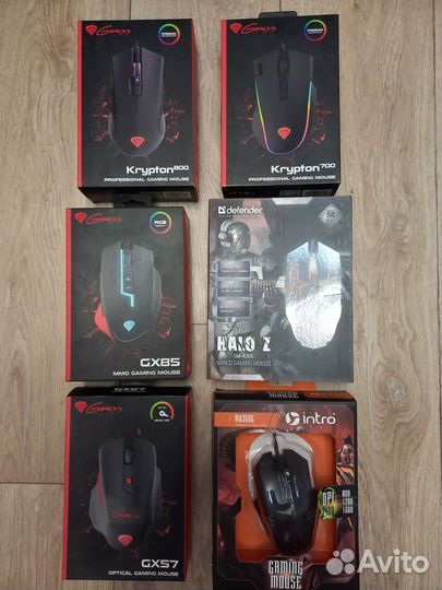 Игровая мышь новая