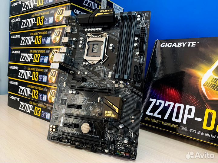 Материнская плата Gigabyte GA-Z270P-D3 LGA1151