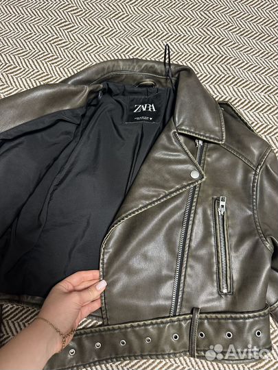Куртка косуха zara xs-s