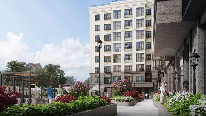 2-к. квартира, 65,2 м², 8/8 эт.