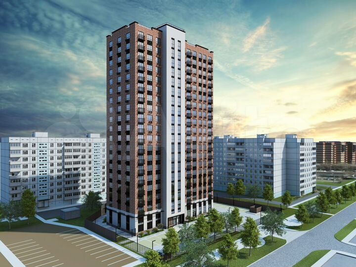 1-к. квартира, 39,8 м², 7/19 эт.