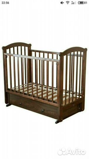 Кроватка с матрасом