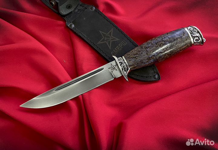 Нож туристический универсальный из стали К340