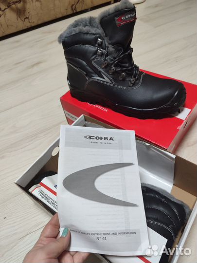 Зимние рабочие ботинки Cofra