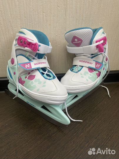 Коньки раздвижные 31-36р Nordway